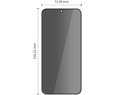 Tech-Protect Apsauginis stiklas SPY+ 2-pack Samsung Galaxy A37 / A57 5G / S25 FE PRIVACY
