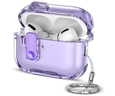 Dėklas Tech-Protect Bounce Pro Apple AirPods Pro 3 levandų spalvos