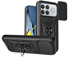 Dėklas Tech-Protect CamShield Pro dėkals telefonui Xiaomi Poco F8 Ultra juodos spalvos