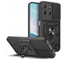 Dėklas Tech-Protect CamShield PRO Motorola MOTO G57 POWER / G67 POWER Juodas