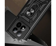 Dėklas Tech-Protect CamShield Pro Xiaomi Redmi Note 15 Pro 5G matinės juodos spalvos