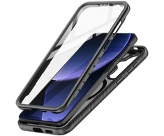 Dėklas Tech-Protect Defense MagSafe Samsung Galaxy A57 5G Matte juodos spalvos