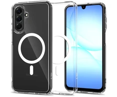 Dėklas TECH-PROTECT FLEXAIR HYBRID MagSafe Samsung Galaxy A17 / A18 4G / 5G SKAIDRUS