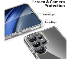 Dėklas „Tech-Protect FlexAir Hybrid“, „Samsung Galaxy S26 Ultra“ skaidrus