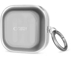 Dėklas „Tech-Protect FlexAir“, „Samsung Galaxy Buds 4“ / „4 Pro“ skaidrės