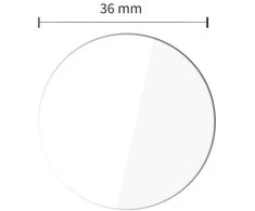 Dėklas „Tech-Protect Hydro Flex+“ 2 vnt. pakuotė „Garmin Venu 4“ (41 mm) skaidrus