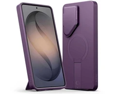 Dėklas Tech-Protect Kevlar Aura MagSafe Samsung Galaxy S26 Ultra violetinės spalvos