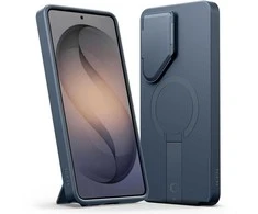 Dėklas Tech-Protect Kevlar Aura MagSafe Samsung Galaxy S26 Ultra mėlynos spalvos