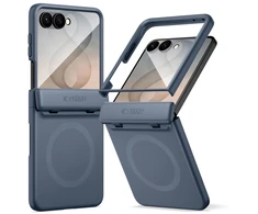 Dėklas Tech-Protect KEVLAR AURA MagSafe Galaxy Z FLIP 8 TAMSIAI MĖLYNAS