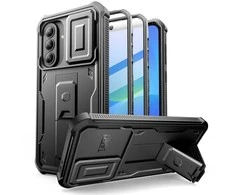 Dėklas Tech-Protect Kevlar CAM+ 2-SET GALAXY A36 / A37 5G juodos spalvos