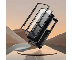 Dėklas Tech-Protect Kevlar Cam+ 2-Set Samsung Galaxy S26 Ultra juodos spalvos