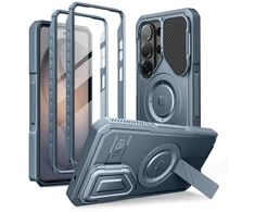 Dėklas Tech-Protect KEVLAR MAGSAFE 2-SET GALAXY S26 ULTRA MĖLYNAS