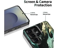 Dėklas Tech-Protect LAMANO MagSafe Samsung Galaxy S26 ULTRA VERDE AURA