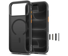 Dėklas Tech-Protect MAGAIR MAGSAFE CC iPhone 17 PRO / 18 PRO MATINIS Juodas