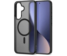 Dėklas Tech-Protect MagMat MagSafe Samsung Galaxy A57 5G Matte juodos spalvos