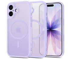 Dėklas Tech-Protect MAGPEAK MagSafe CC iPhone 17 MATINIS LEVANDŲ SPALVOS