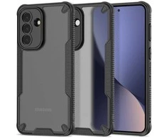 Dėklas Tech-Protect RUGGED SHIELD Samsung Galaxy A37 5G MATINIS juodos spalvos