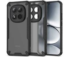 Dėklas „Tech-Protect Rugged Shield“ Xiaomi Redmi Note 15 Pro 5G matinis juodas