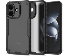 Dėklas Tech-Protect RUGGED SHIELD XIAOMI REDMI NOTE 17 Pro 5G MATINIS Juodas