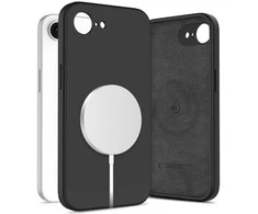 Dėklas Tech-Protect SILICONE MagSafe Apple iPhone 16E / 17E juodos spalvos