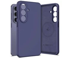 Dėklas Tech-Protect SILICONE MagSafe Samsung Galaxy S26 KOBALTO VIOLETINIS
