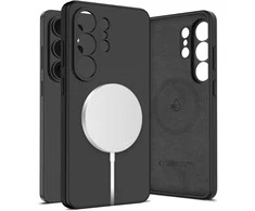 Dėklas Tech-Protect Silicone MagSafe Samsung Galaxy S26 Ultra juodos spalvos