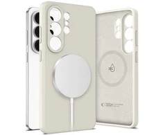 „Tech-Protect“ silikoninis „MagSafe“ dėklas „Samsung Galaxy S26 Ultra Cosmic Latte“