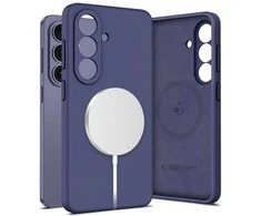 Dėklas Tech-Protect SILICONE MagSafe Samsung Galaxy S26 KOBALTO VIOLETINIS