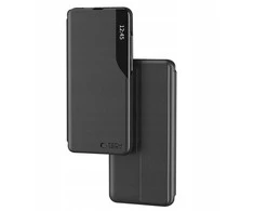 Dėklas Tech-Protect Smart VIEW Samsung Galaxy A57 5G juodos spalvos