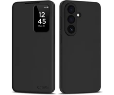 Dėklas TECH-PROTECT SMART WALLET GALAXY A27 5G MATTE Juodas