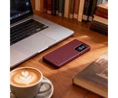 Dėklas Tech Protect „TechProtect“ išmanioji piniginė „Samsung Galaxy S26+ Plus Mulberry“