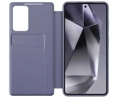 Dėklas Tech-Protect Smart Wallet Samsung Galaxy A57 5G violetinės spalvos