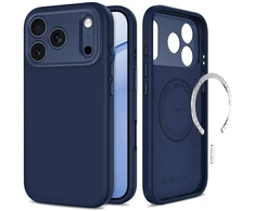 Dėklas TECH-PROTECT UNIQ MagSafe CC iPhone 17 PRO / 18 PRO Tamsiai mėlynas