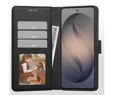 Dėklas Tech-Protect Wallet MagSafe Samsung Galaxy S26 MATINIS Juodas
