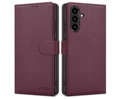 Dėklas Tech-Protect Wallet Samsung Galaxy A27 5G ŠILKMEDŽIO SPALVOS