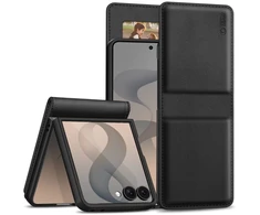 Dėklas Tech-Protect Wallet Samsung Galaxy Z FLIP 8 Juodas