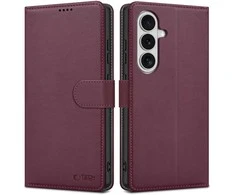 Dėklas Tech Protect „TechProtect“ piniginė „Samsung Galaxy S26 Mulberry“