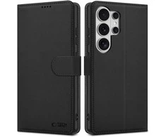 Dėklas Tech-Protect Wallet Samsung Galaxy S26 Ultra juodos spalvos