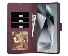 Dėklas Tech-Protect Wallet Samsung Galaxy A27 5G ŠILKMEDŽIO SPALVOS