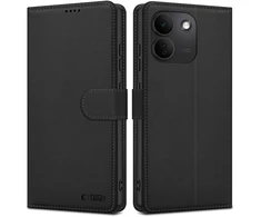 Dėklas Tech-Protect WALLET XIAOMI REDMI NOTE 17 Pro Max 5G MATINIS Juodas