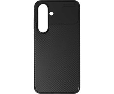 Dėklas Tel Protect Carbon Elite skirtas Samsung Galaxy S25 FE juodos spalvos
