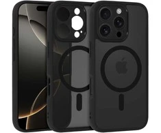 Dėklas Tel Protect Full Matte Mag Cover do Honor 400 Lite 5G juodos spalvos