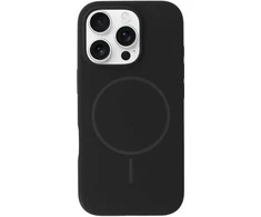 Dėklas Tel Protect Magsafe Slim Silicone skirta Samsung Galaxy S25 FE juodos spalvos