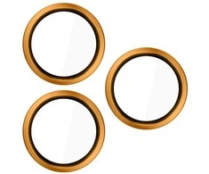 3Mk Protection 3mk HARDY Lens Protection Pro objektyvo stiklas iPhone 17 Pro / 17 Pro Max - oranžinis