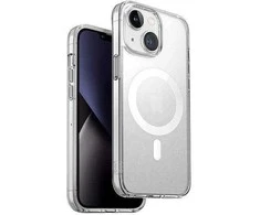 UNIQ LifePro Xtreme dėklas Apple iPhone 14 Plus / 15 Plus 6,7" Magclick Charging, skaidrus, šerkšno spalvos