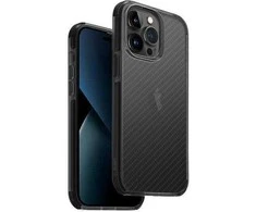 UNIQ Combat Dėklas Apple iPhone 14 Pro Max 6,7″ carbon juodos spalvos