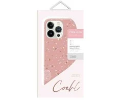 UNIQ Coehl Terrazzo Dėklas Apple iPhone 14 Pro 6,1″ coral rožinės spalvos