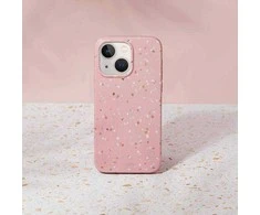 UNIQ Coehl Terrazzo Dėklas Apple iPhone 14 / 15/ 13 6,1″ coral rožinės spalvos