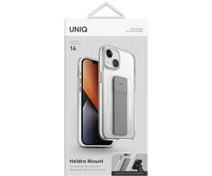 UNIQ Heldro Mount Dėklas Apple iPhone 14 / 15 / 13 6,1″ lucent clear