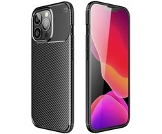 Dėklas TelForceone Carbon Juodas Samsung Galaxy S20 FE / S20 Lite / S20 FE 5G